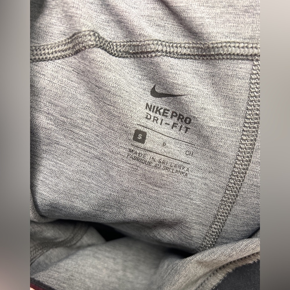 Nike Women Running Tights Gray Size Small - Picture 6 of 6